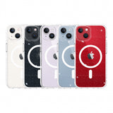 Just Mobile iPhone 14 Cover TENC BlingBling MagSafe Transparent