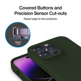 Just Mobile iPhone 14 Pro Cover TENC Silicone MagSafe Grøn