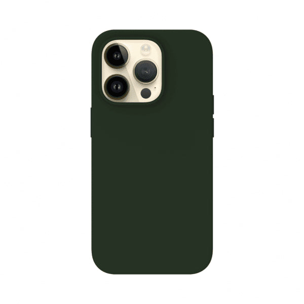 Just Mobile iPhone 14 Pro Cover TENC Silicone MagSafe Grøn
