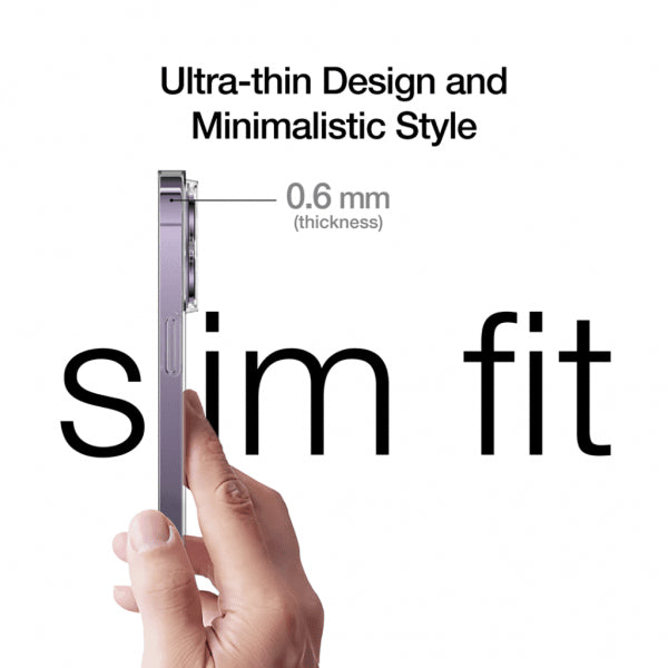 Just Mobile iPhone 14 Pro Cover TENC Slim Fit Transparent