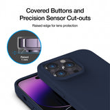 Just Mobile iPhone 14 Pro Cover TENC Silikone MagSafe Blå