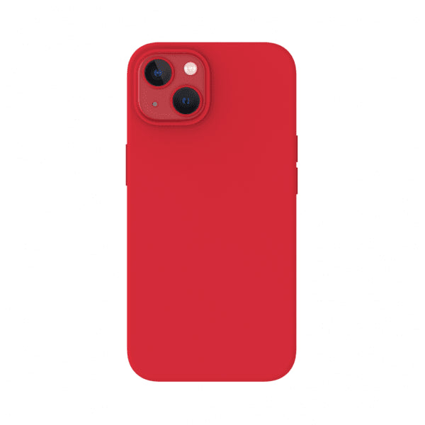 Just Mobile iPhone 14 Cover TENC Silikone MagSafe Rød