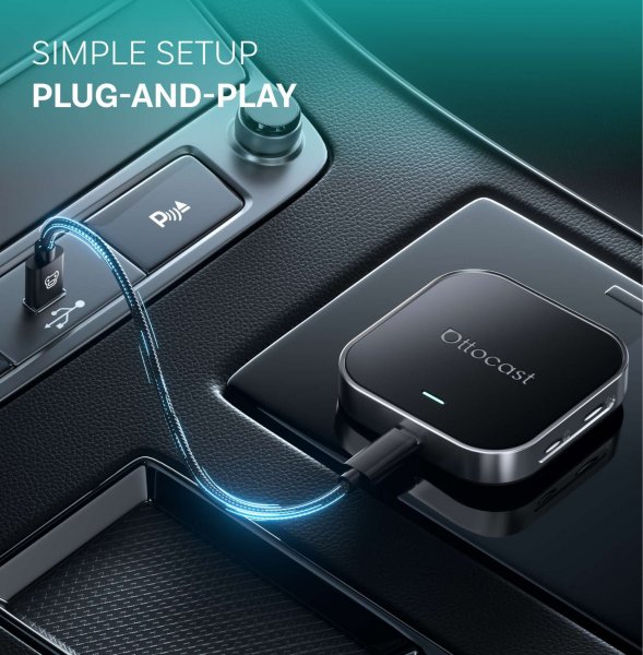 Ottocast Aibox E2 Apple CarPlay/Android Auto AI Boks