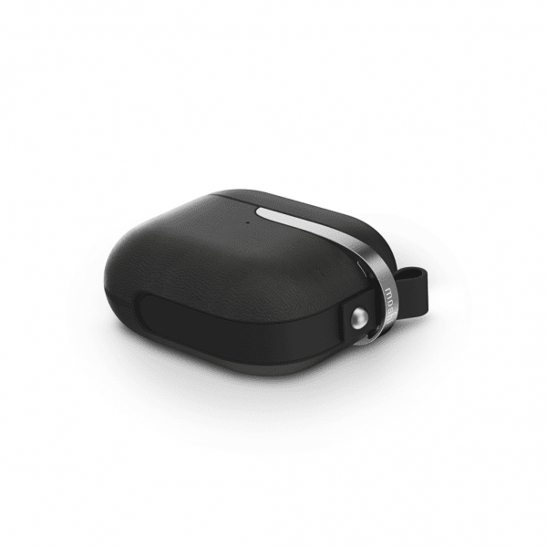 Moshi Pebbo Luxe AirPods 3 Cover PU-læder Sort