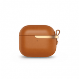 Moshi Pebbo Luxe AirPods 3 PU-læder Brun