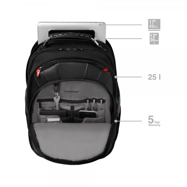 Wenger Pegasus 16" Computerrygsæk Sort