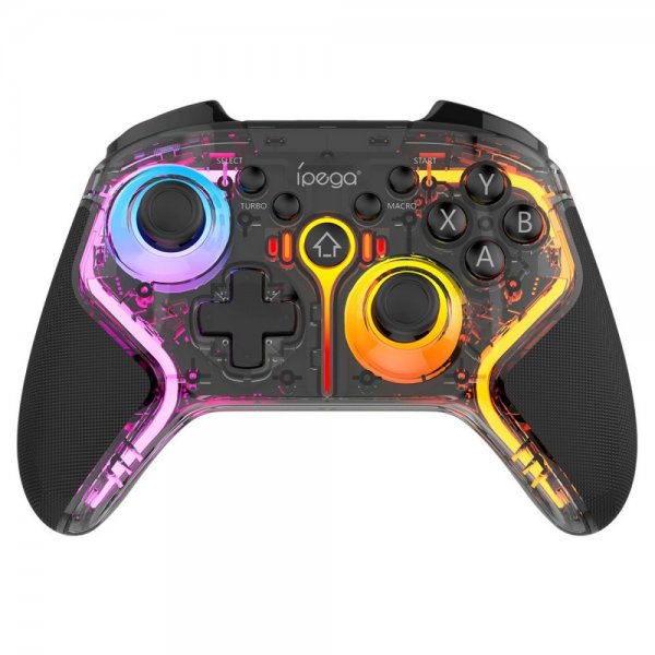 Ipega PG-9666 Trådløs Spilcontroller RGB Transparent Sort