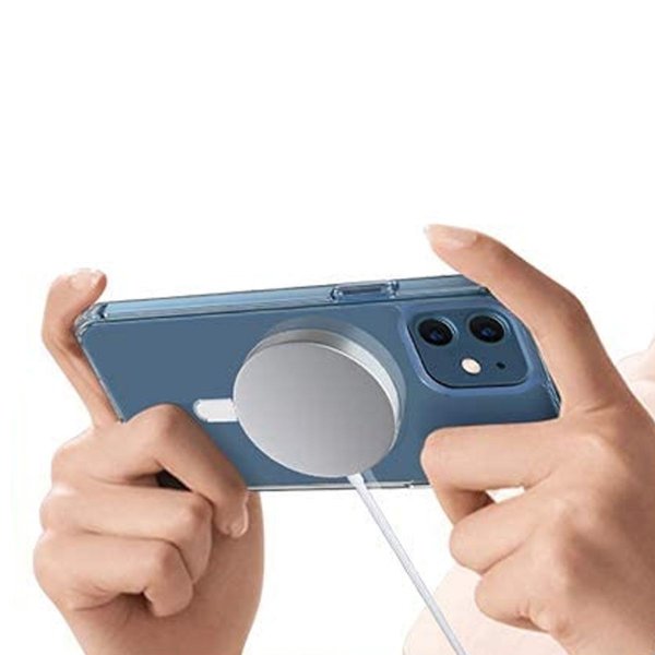 iPhone 12 Mini Cover TPU MagSafe Stødsikkert Transparent