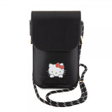 Hello Kitty Telefonpose Glat Sort