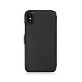 Pipetto iPhone XR Slim Wallet Classic Etui Sort