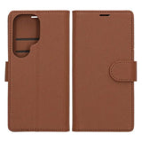 Samsung Galaxy S26 Ultra Etui med Støttefunktion Brun