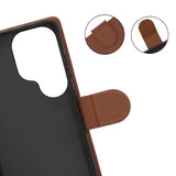 Samsung Galaxy S26 Ultra Etui med Støttefunktion Brun