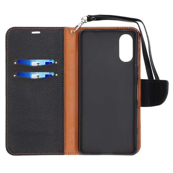 Sony Xperia 10 VI Cover med Stand Sort