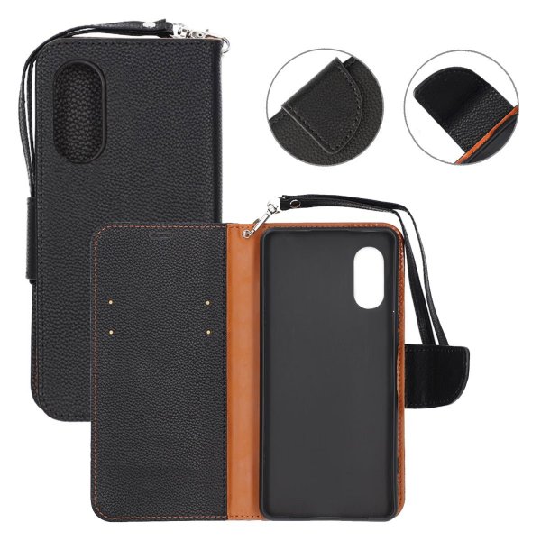 Sony Xperia 10 VI Cover med Stand Sort