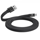 Mobile Origin Flad Kabel Magnetisk USB-A til USB-C 1m Sort