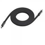 Mobile Origin Flad Kabel Magnetisk USB-C til USB-C 1m Sort