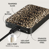 Burga Powerbank MagSafe 5000 mAh Player Metalgrå