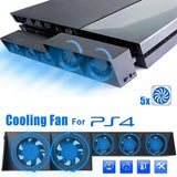 Dobbelt PlayStation 4 Køleblæser Super Cooling