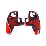 PlayStation 5 DualSense Controller Skal Camouflage Rød