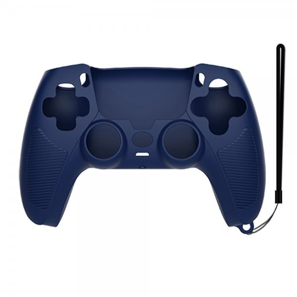 PlayStation 5 DualSense Controller Cover med Strop Blå