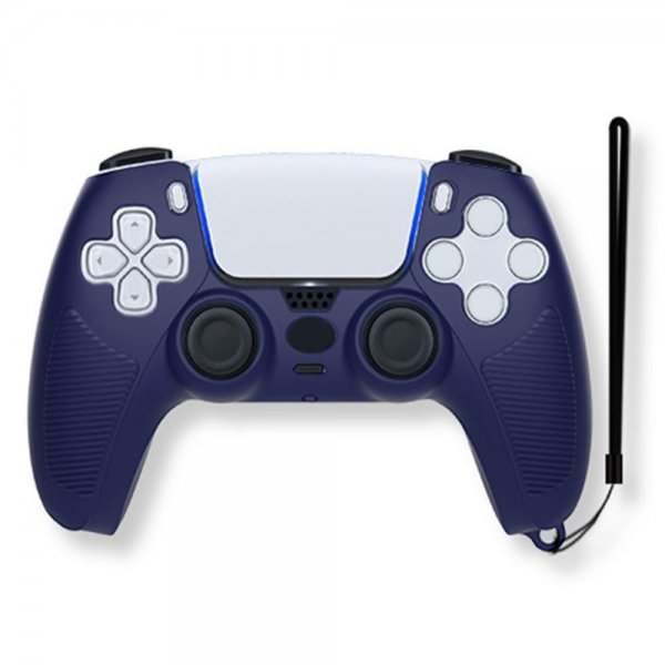 PlayStation 5 DualSense Controller Cover med Strop Blå