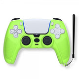 PlayStation 5 DualSense Controller Skal med Strop Limegrøn