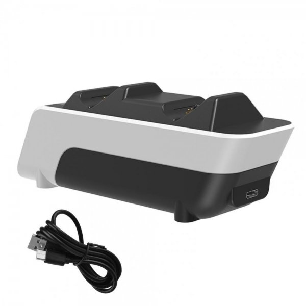 Aolion PlayStation 5 DualSense Controller Dobbelt Opladningsdock