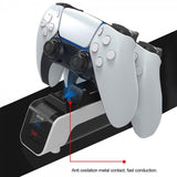Aolion PlayStation 5 DualSense Controller Dobbelt Opladningsdock