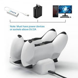 Dobe PlayStation 5 Opladningsstation til to Controllere