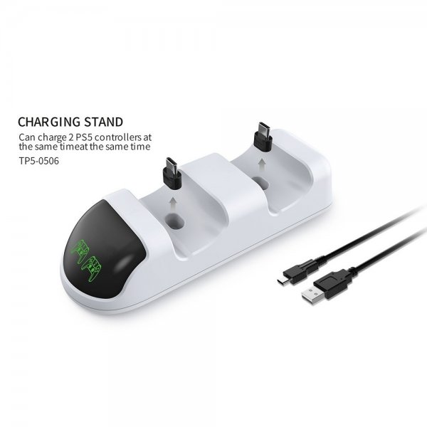 Dobe PlayStation 5 Opladningsstation til to Controllere