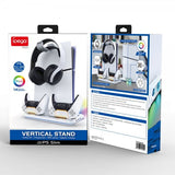 Ipega PlayStation 5 Slim Dockingstation Vertikal Stand RGB