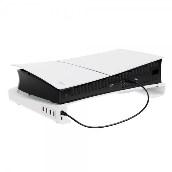 Aolion PlayStation 5 Slim Horisontalt Stativ med USB-hub