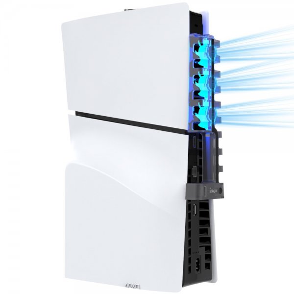 Ipega PlayStation 5 Slim Køleblæser med LED