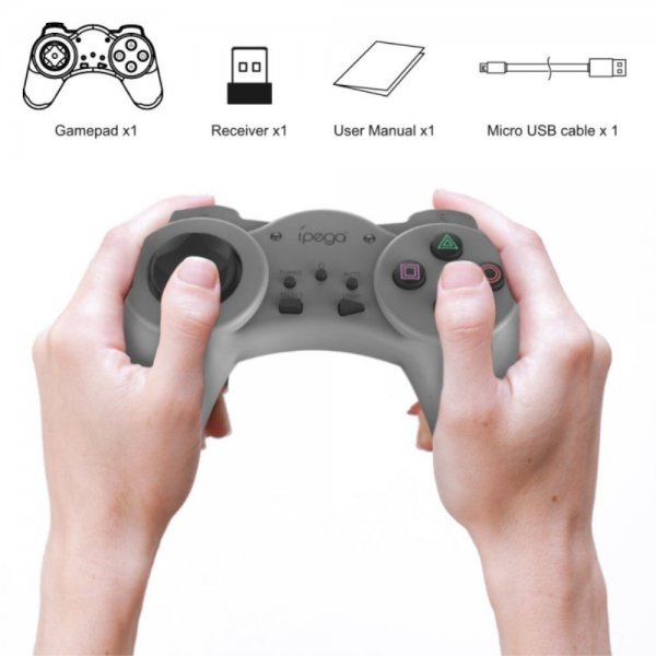 Ipega PlayStation Classic Mini Trådløs Spilcontroller