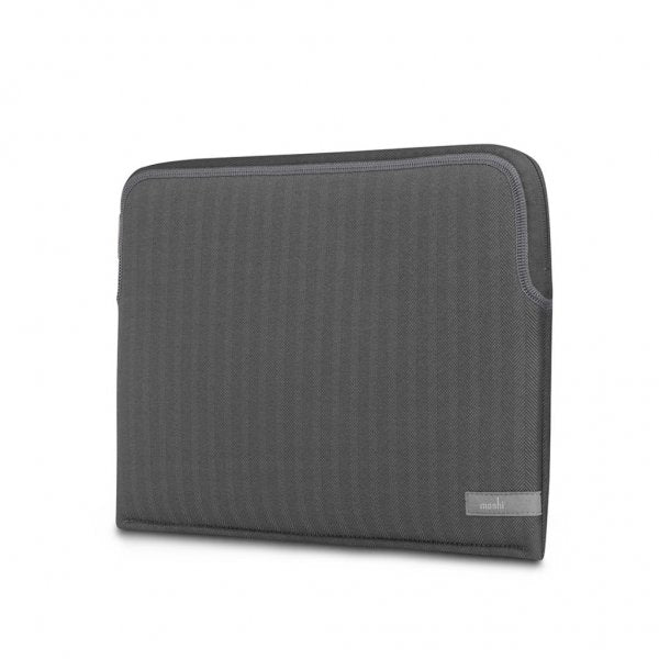 Moshi Pluma Laptop Sleeve 14" Herringbone Gray