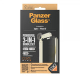 PanzerGlass iPhone 15 3-i-1 Bundle Sæt Privacy