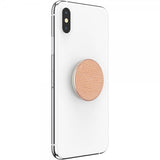 Popsockets PopGrip Premium Pebbled Vegansk Læder Rosaguld