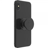Popsockets PopGrip Premium Pebbled Vegansk Læder Sort