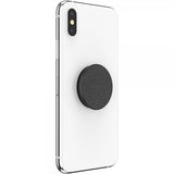 Popsockets PopGrip Premium Pebbled Vegansk Læder Sort