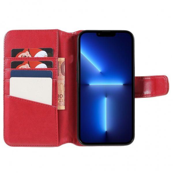 Nordic Covers iPhone 14 Pro Cover Essential Leather Poppy Red