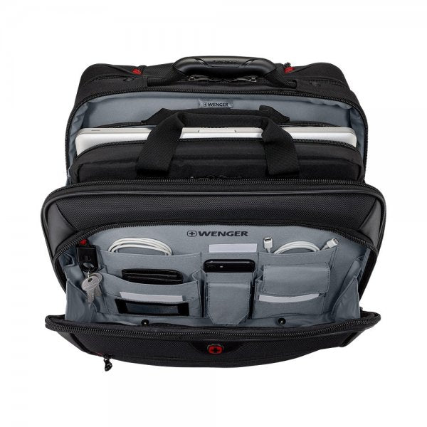 Wenger Potomac Double Gusset 15.4" Business Trolley Sort