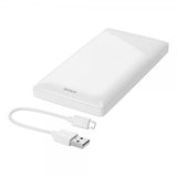 Deltaco Powerbank 10.000 mAh 10W Hvid