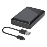 Deltaco Powerbank 10 000 mAh Fast Charge 18W Sort