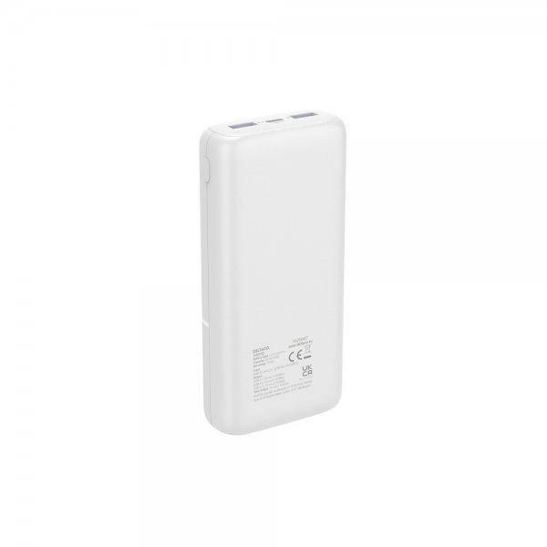 Deltaco Powerbank 20 000 mAh Hvid