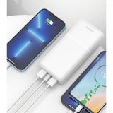 Deltaco Powerbank 20 000 mAh Hvid