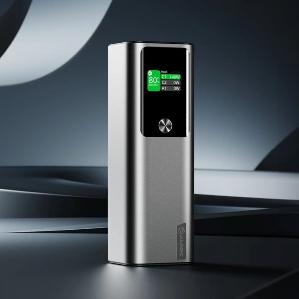 ALOGIC Powerbank Ark 27.000 mAh med 140W opladning
