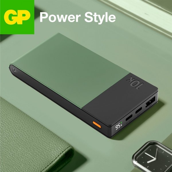 GP Powerbank M2+ 10.000 mAh Grøn