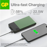 GP Powerbank M2+ 10.000 mAh Grøn