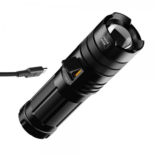Xtorm Powerbank med Lommelygte 10.500 mAh USB-C PD 20W Sort