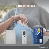 4smarts Powerbank Pocket Slim 10.000 mAh 45W Hvid